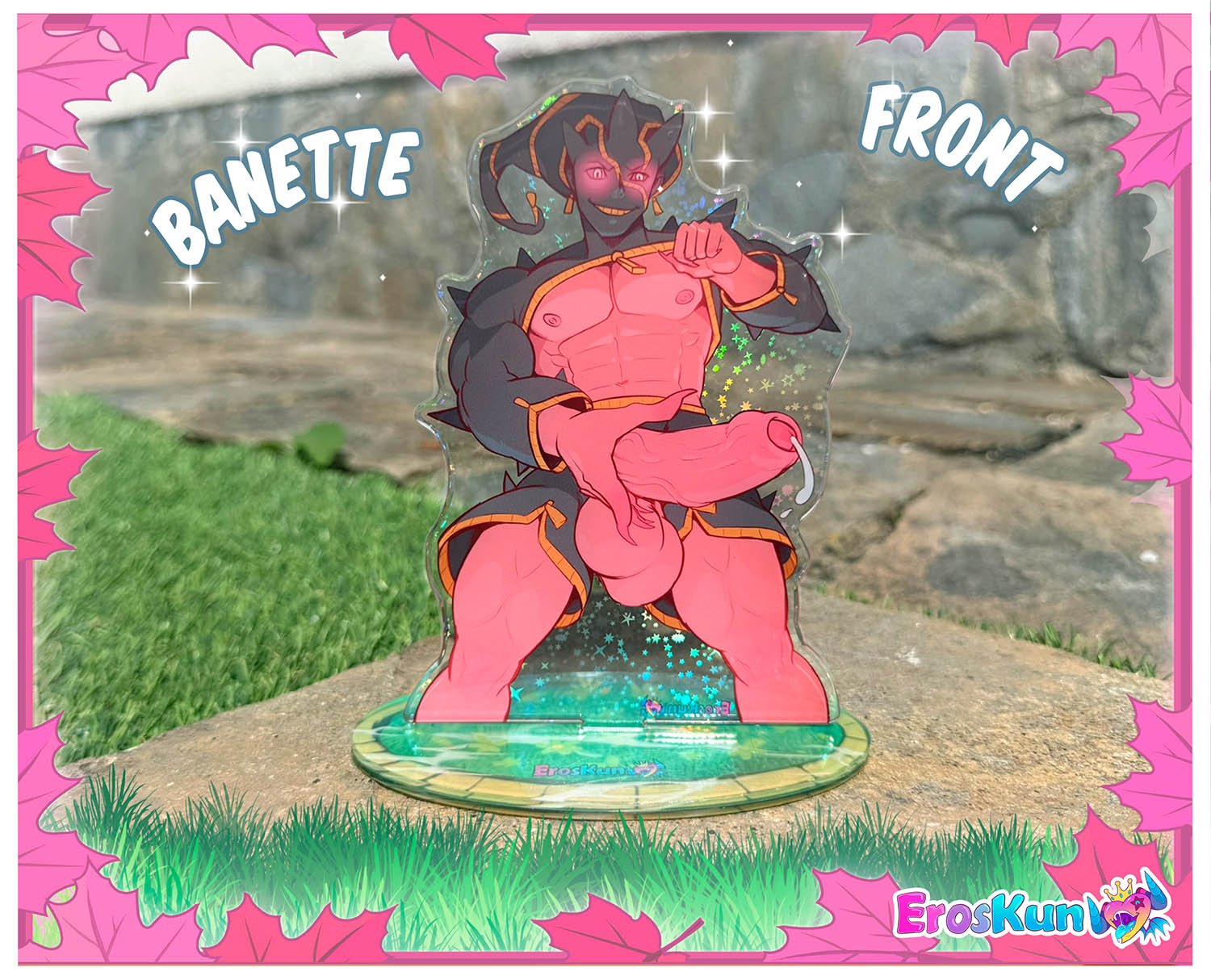 Ghost Standee methacrylate ilustration digital eroskun