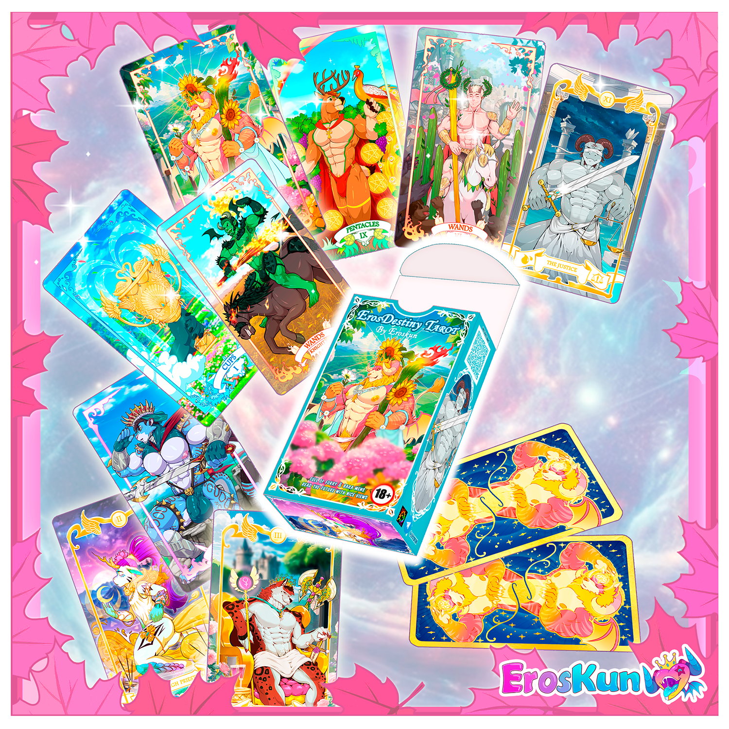 eroskun shop limited edition tarot deck