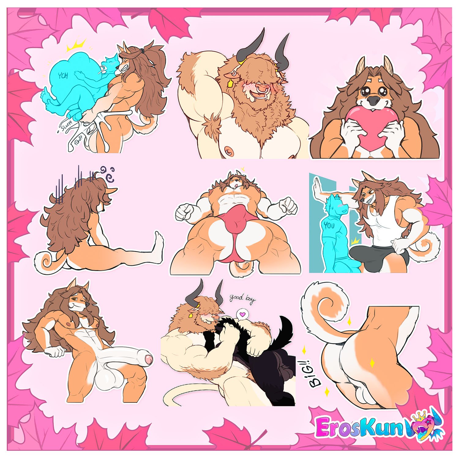 sticker comissions eroskun shop 1